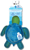 CLEAN EARTH//Recycled Plush Turtle