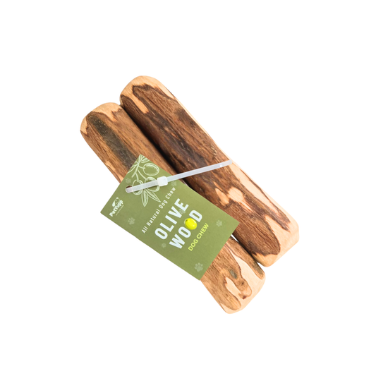 Natural Repurposed Olive Woods Dog Chew - Small (pack of 2)
